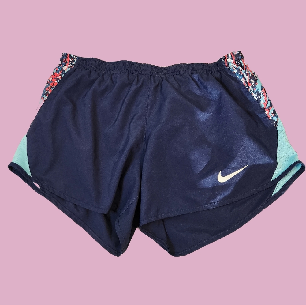 Blue Nike Running Shorts